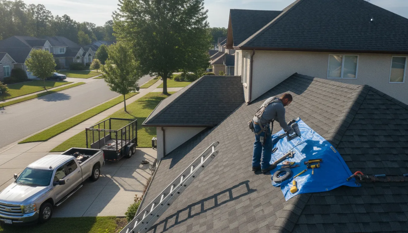 Roofing in Wells